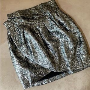 Isabel Marant pour H&M Silver Tulip Mini Skirt